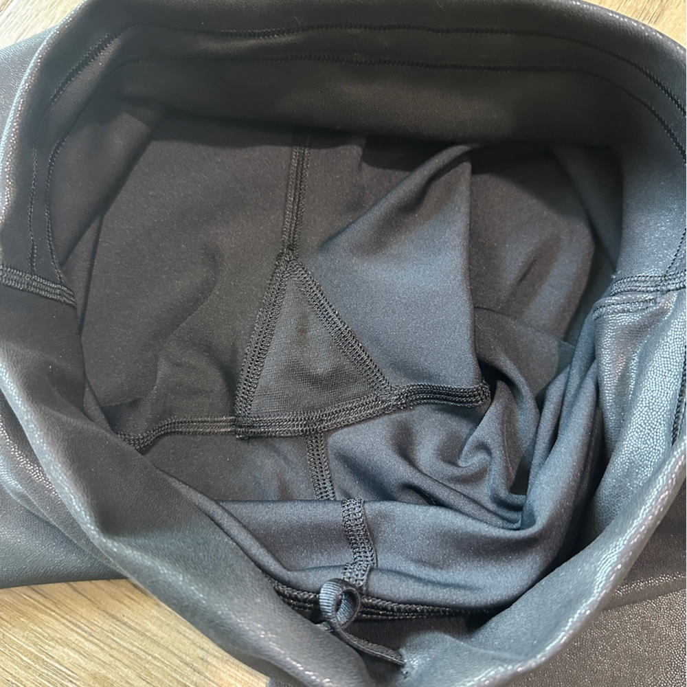 Lululemon Wunder Train High-Rise Tight 25” Black Radiate Foil - Picture 5 of 9